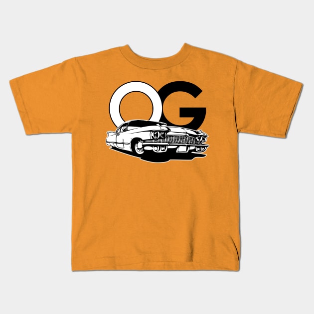 Classic Caddie the OG Kids T-Shirt by OG Graphic Design